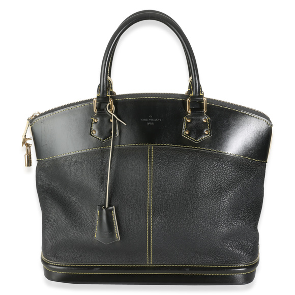 Louis Vuitton Handbags - Louis Vuitton Black Leather Suhali Lockit MM